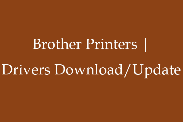 Best Brother Printers | Brother Printer Drivers Download/Update