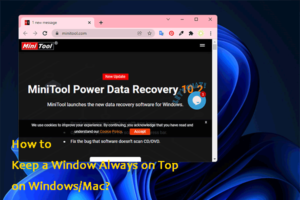 How to Keep a Window Always on Top on Windows and Mac?