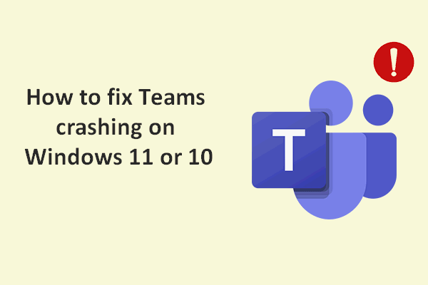 Top 8 Ways To Fix Microsoft Teams Crashing/Not Working Windows 11