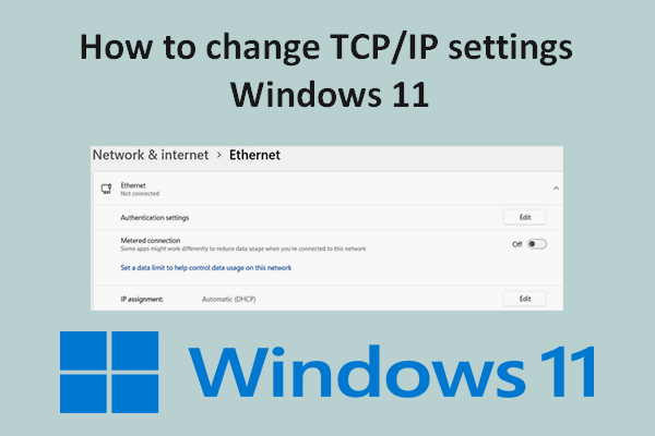 How To Enable DHCP Or Change TCP/IP Settings In Windows 11/10