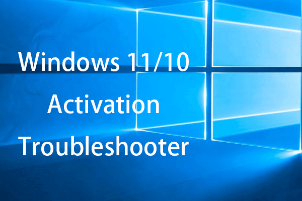 Run Activation Troubleshooter to Reactivate Windows 10/11 - MiniTool