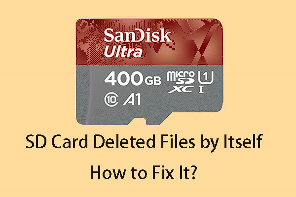 [RÉSOLU] La carte SD supprime des fichiers par elle-même? Voici des solutions!