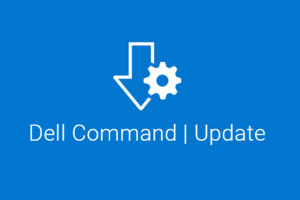 Dell Command Update Download & Install and How to Run It