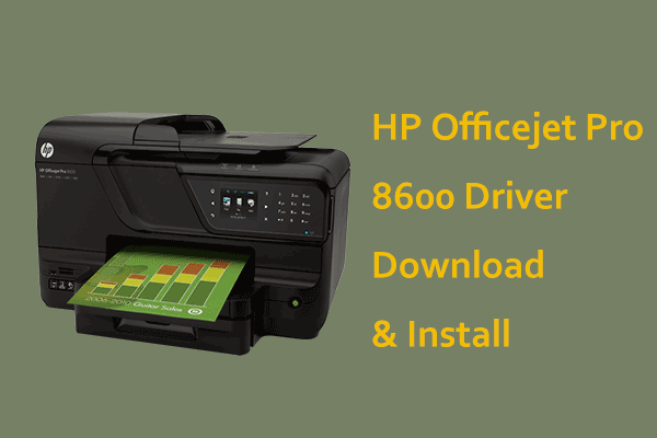 HP Officejet Pro 8600 Driver Download & Install for Windows 11/10