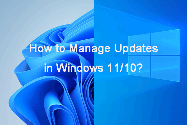 How to Manage Updates in Windows 11/10?