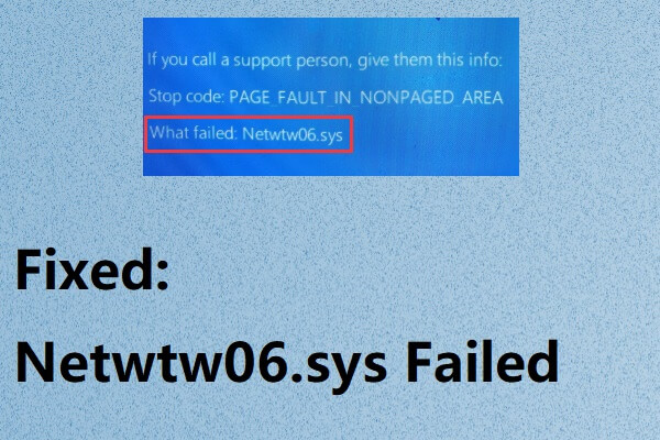 7 métodos eficientes para reparar Netwtw06.sys falla en Windows 10