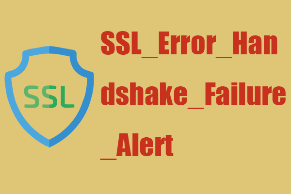 Fix Error Code “SSL_Error_Handshake_Failure_Alert” in Browsers