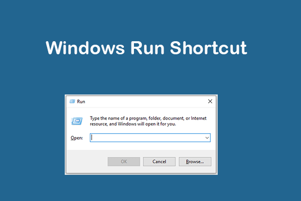 3 Ways to Create a Shortcut for Windows Run on Windows 10/11