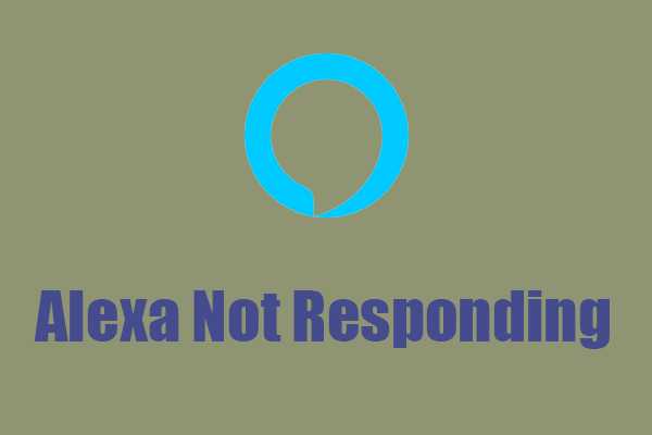 Alexa Not Responding? You Can Try These Useful Fixes!