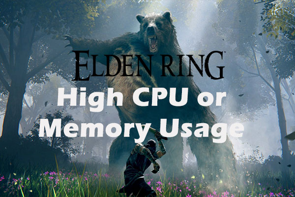 How to Fix Elden Ring High CPU/Memory Usage Windows 10/11?