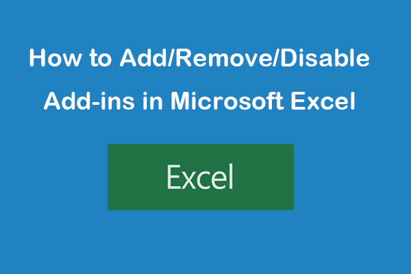 Best Excel Add-ins | How to Add or Remove Add-ins in Excel
