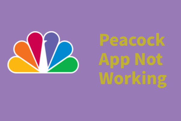 Ways to Troubleshoot the “Peacock App Not Working” Issue