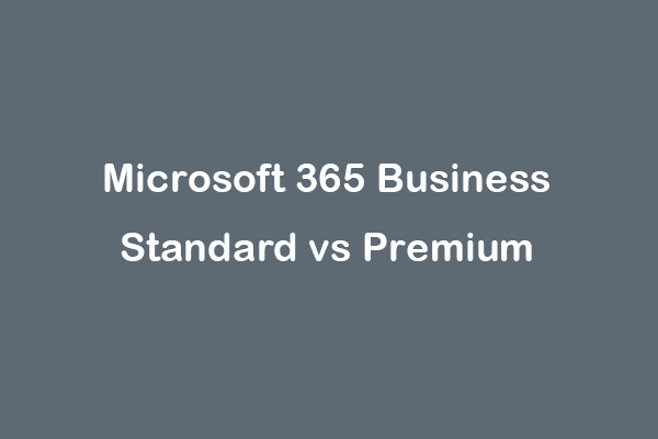 Microsoft 365 Business Standard vs. Premium: Perbedaannya