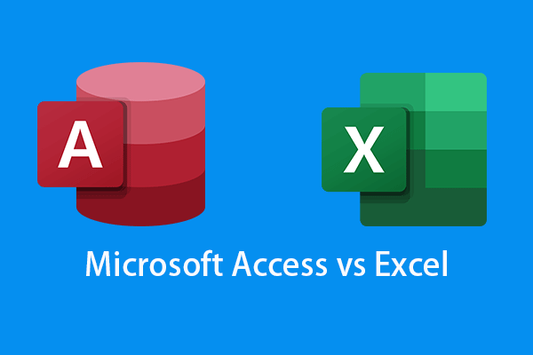Microsoft Access vs Microsoft Excel - Differences