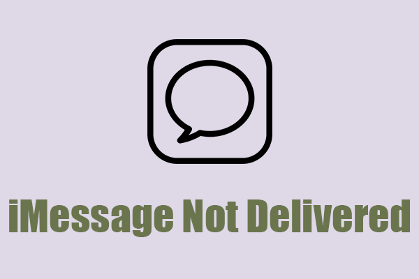 iMessage Not Delivered? There Are Multiple Ways for You!