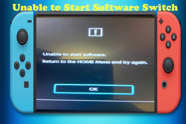 Nintendo Switch incapable de lancer le logiciel: 9 solutions