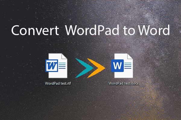 How to Convert WordPad Documents to Microsoft Word?