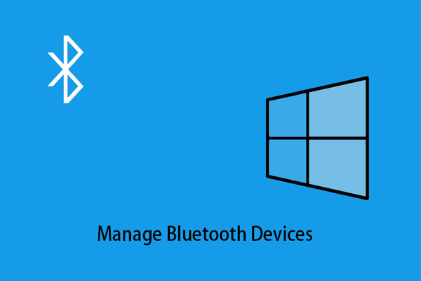 How to Manage Bluetooth Devices in Windows 10