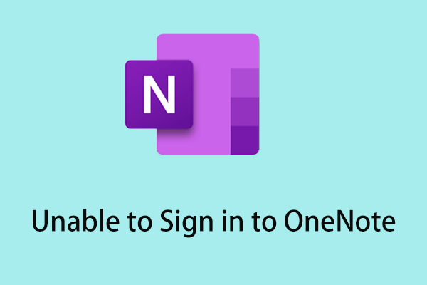 Fix: Unable to Sign in to OneNote in Windows 10