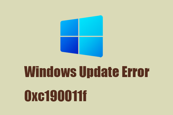 Fix Windows Update Error Code 0xc190011f – Resolve It Fast