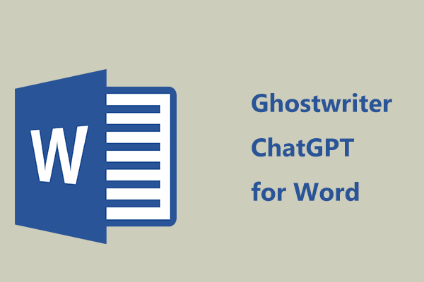 ChatGPT for Word Supported | How to Use Ghostwriter ChatGPT