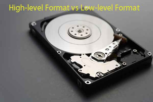 High-Level Format vs Low-Level | Differences & Format Tools