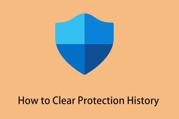 How to Clear Protection History in Windows 10/11