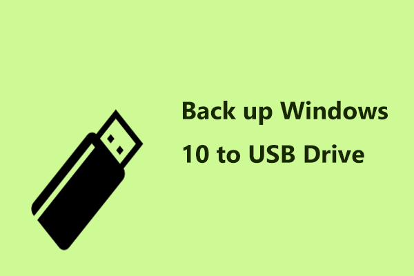 Sauvegarder Windows 10 vers une clé USB: Voici deux méthodes simples!