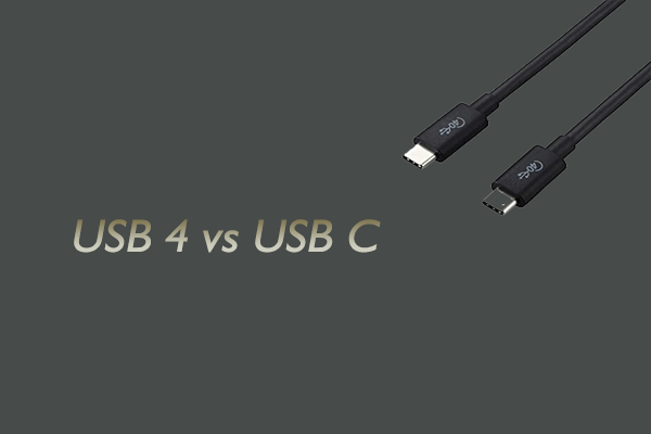 USB 4 vs USB C: What’s the Difference