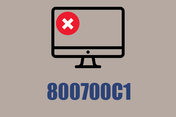 Windows Update Error Code – How to Fix the 800700C1 Error?