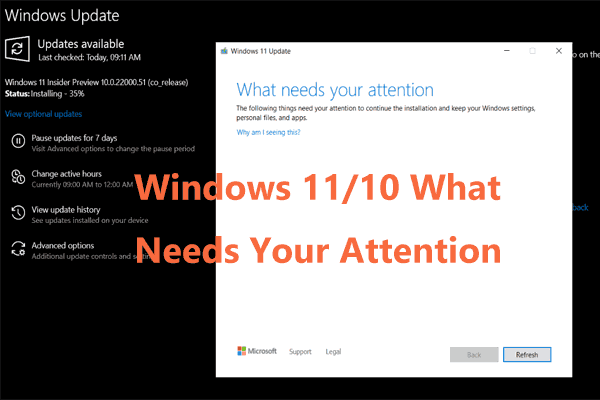 Get Windows 11/10 What Needs Your Attention Error? Fix It Now!