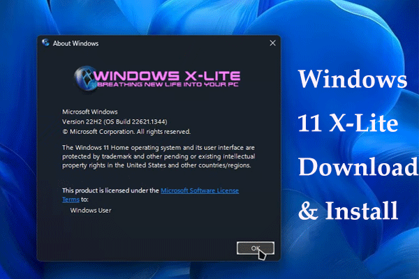 How to Download Windows 11 X-Lite and Install It on Low-End PCs