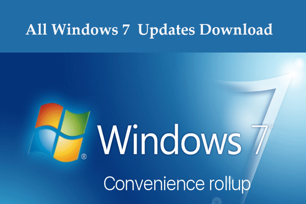 32 & 64-Bit Windows 7 Updates Download (Offline Install) at Once