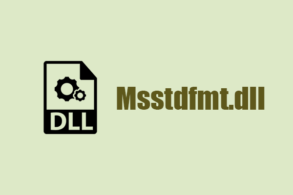 Msstdfmt.dll Not Found or Missing? Fix It with Simple Methods