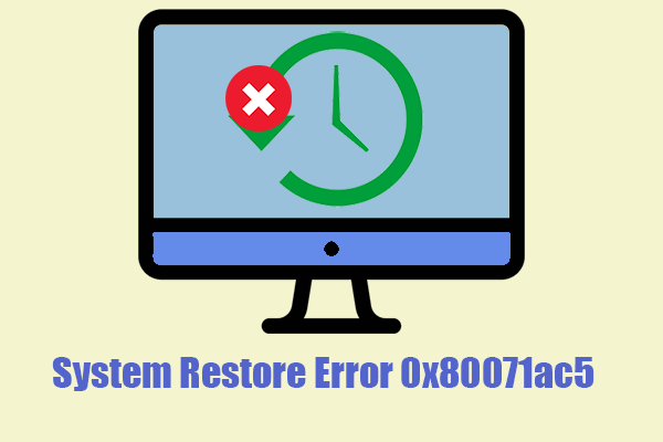 Fix System Restore Error 0x80071ac5 on Windows – Easy Ways