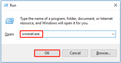 type the command