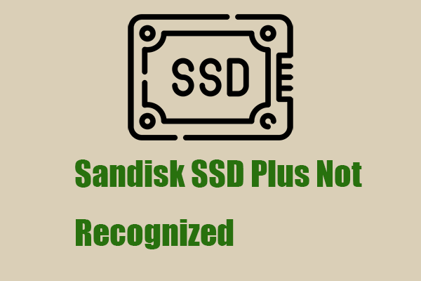 SanDisk SSD Plus Not Recognized or Showing up – Resolved!