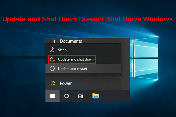 What to Do if Update and Shut Down Doesn’t Shut Down Windows