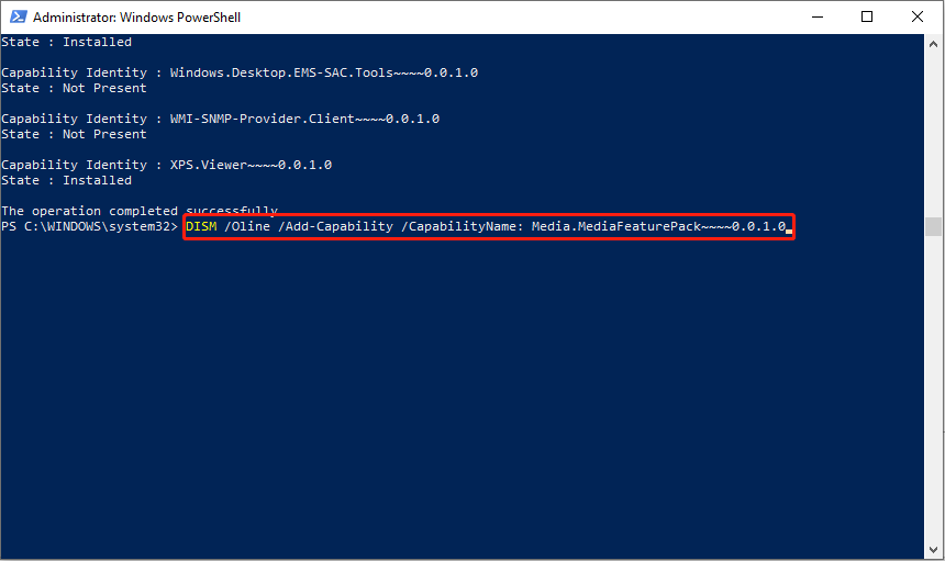 install with Windows PowerShell