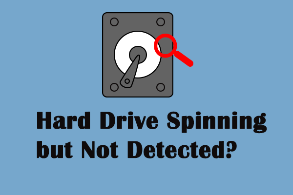 Hard Drive Spinning But Not Detected? Fixed & Data Recovered