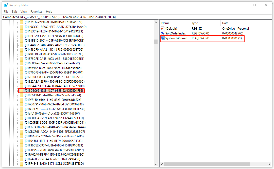 How to fix the two onedrive folders in file explorer issue 