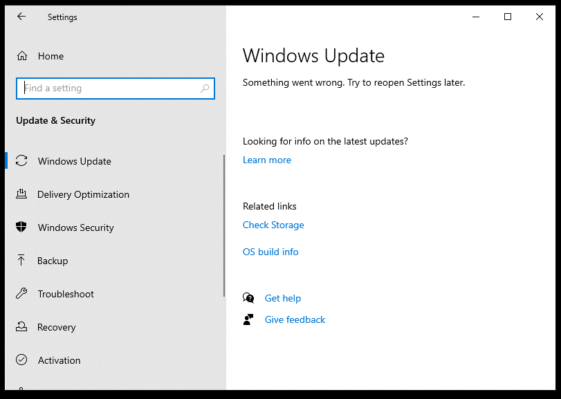 Windows Update in Windows 10 Safe Mode
