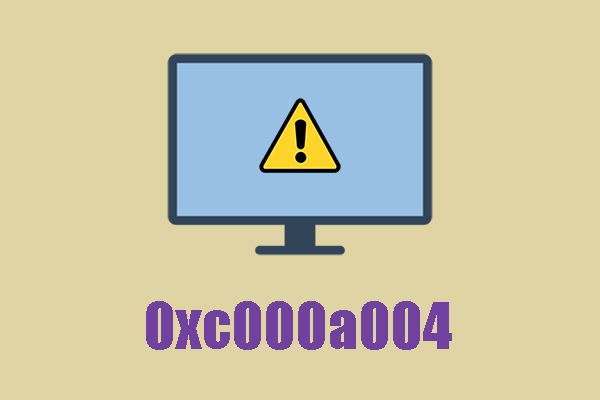 Fix Unable to Load the System Repair Disk – Error 0xc000a004