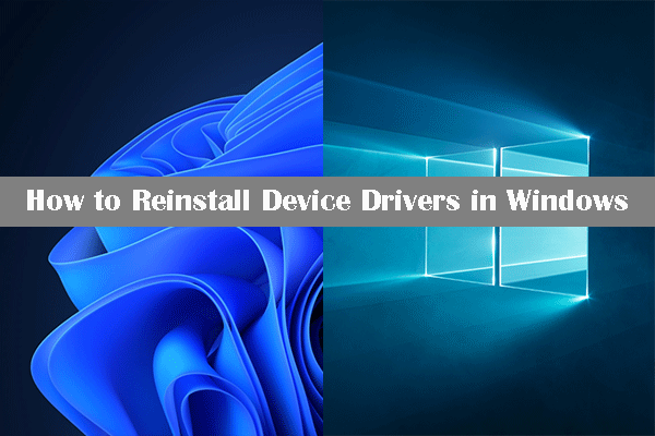 How to Uninstall and Reinstall Device Drivers on a Windows PC?