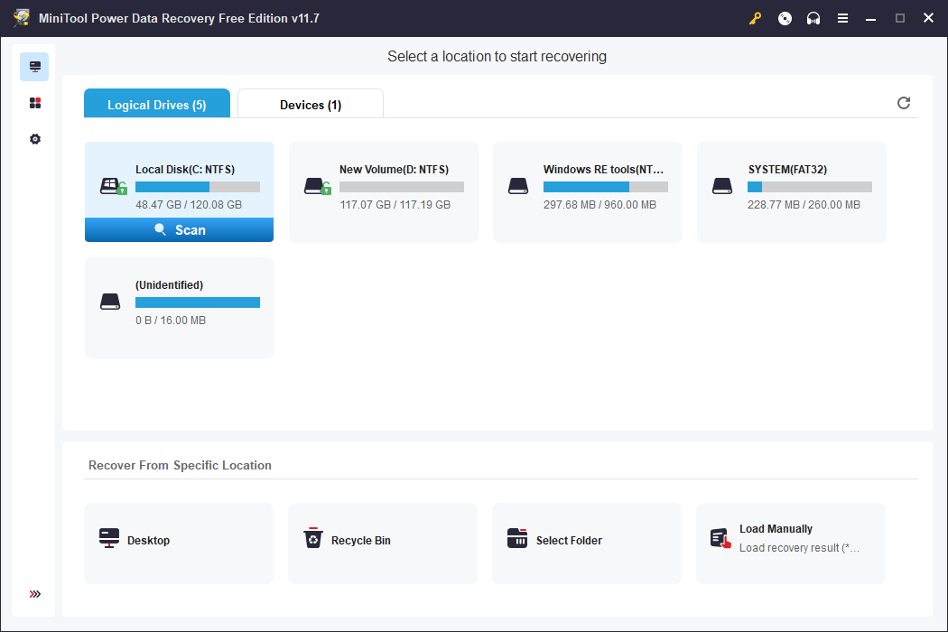 MiniTool Power Data Recovery