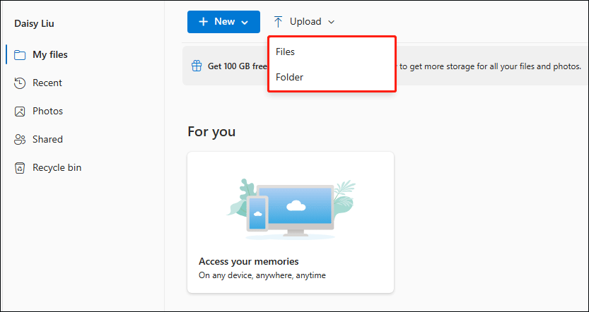 update Windows Server’s folder or files