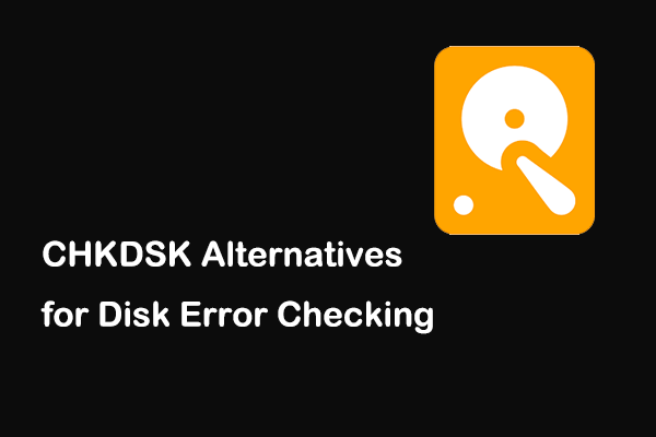 Alternatif CHKDSK Teratas untuk Memeriksa Kesalahan Disk