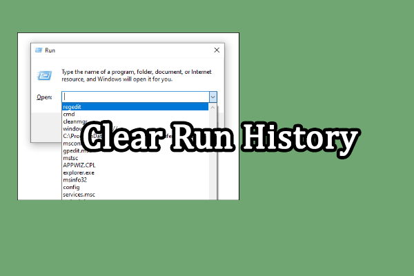 Easy Ways to Disable and Clear Run History in Windows