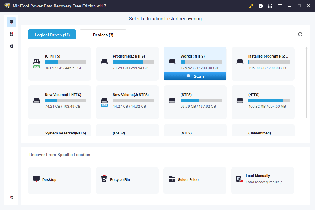 MiniTool Power Data Recovery