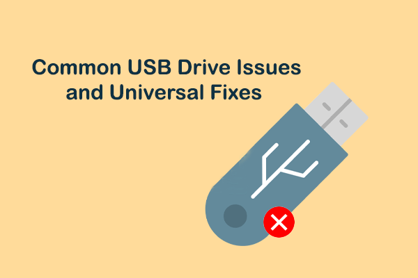 What Are the Common USB Drive Issues and the Easy Fixes